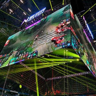 电子竞技场LED租赁屏